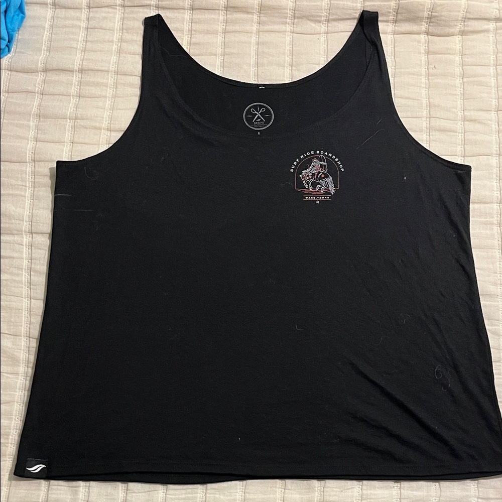 Black Sleeveless Top